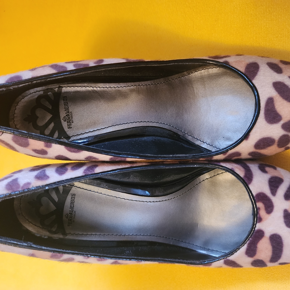 Fergalicious Brown Heels Elegant and Versatile